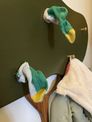 mit Mysterien in der Garderobe